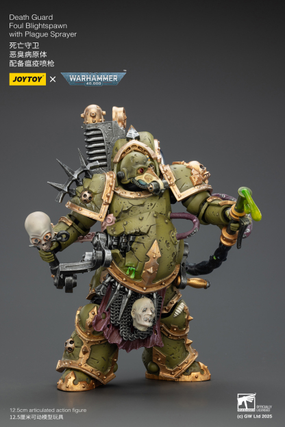 JoyToy WH40K Death Guard Foul Blightspawn with Plague Sprayer