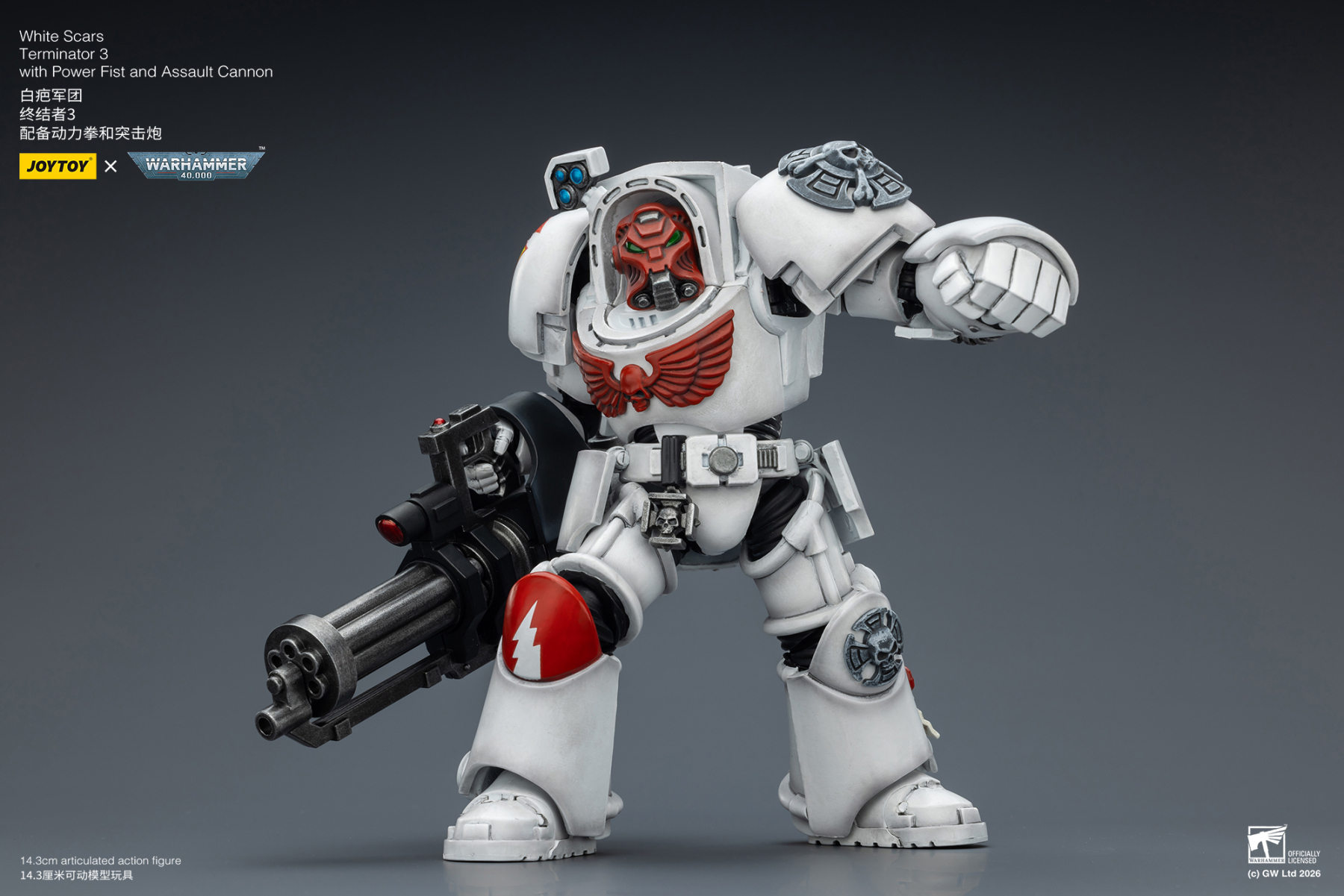 JoyToy WH40K White Scars Terminator Squad