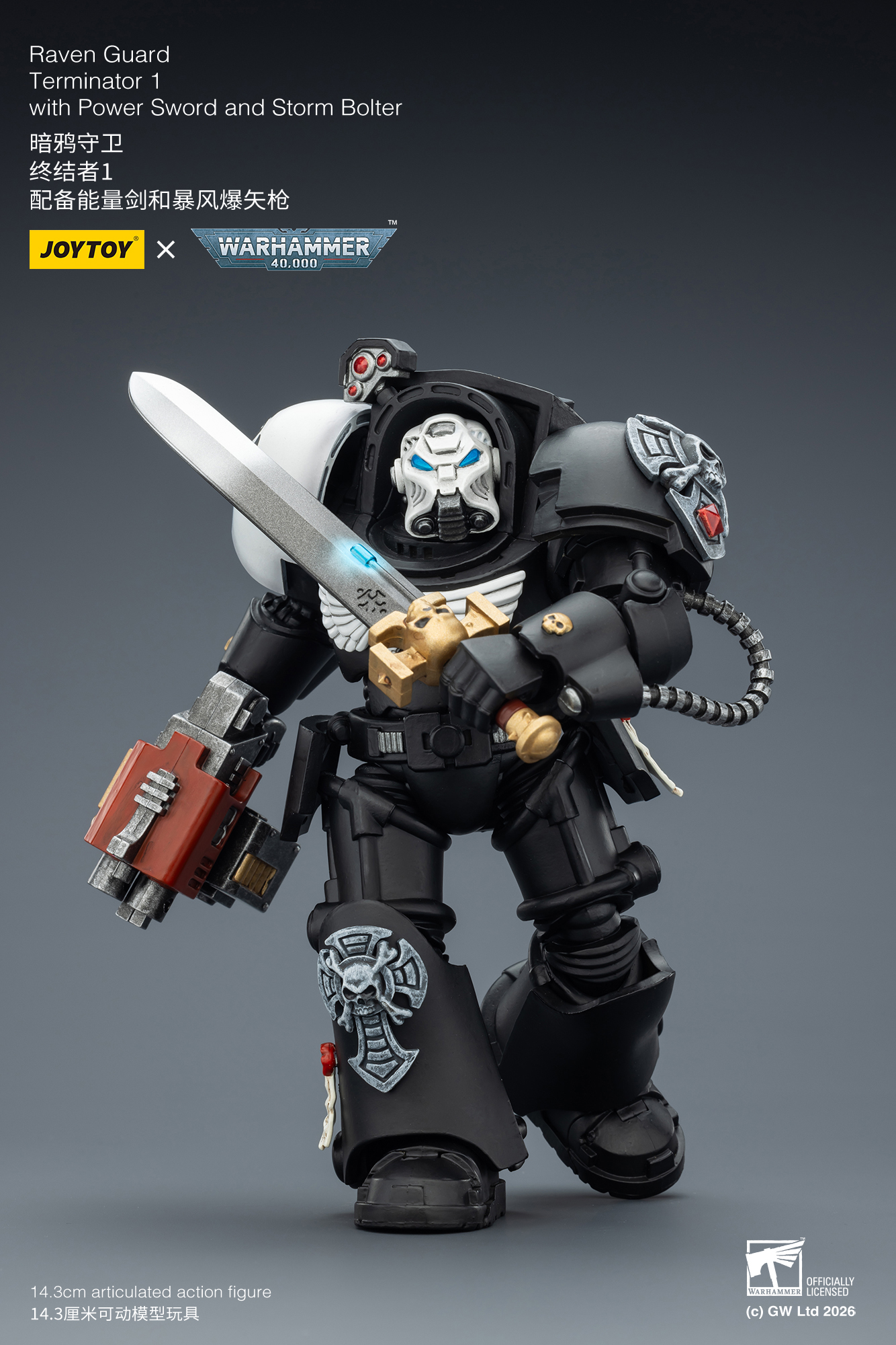 JoyToy WH40K Raven Guard Terminator Squad