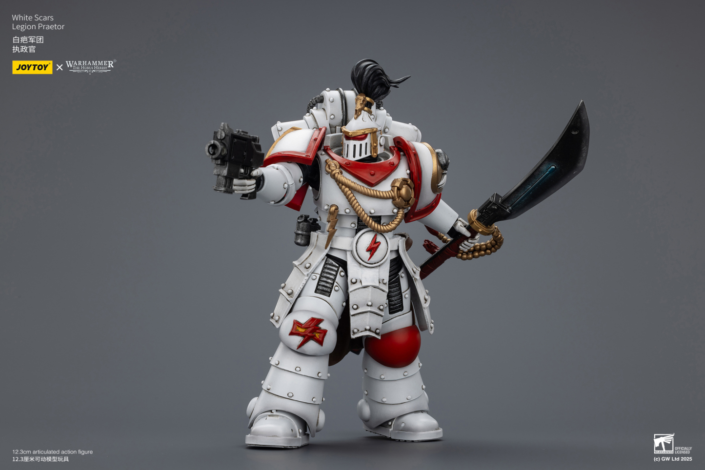 JoyToy Warhammer The Horus Heresey White Scars Legion Praetor