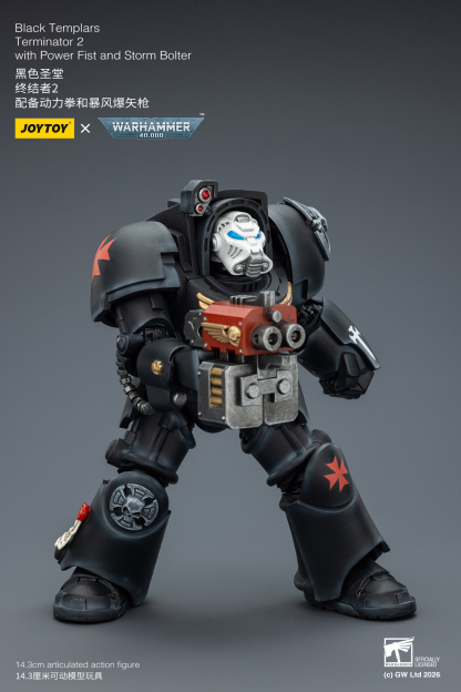JoyToy WH40K Space Marines Black Templars Terminator Squad