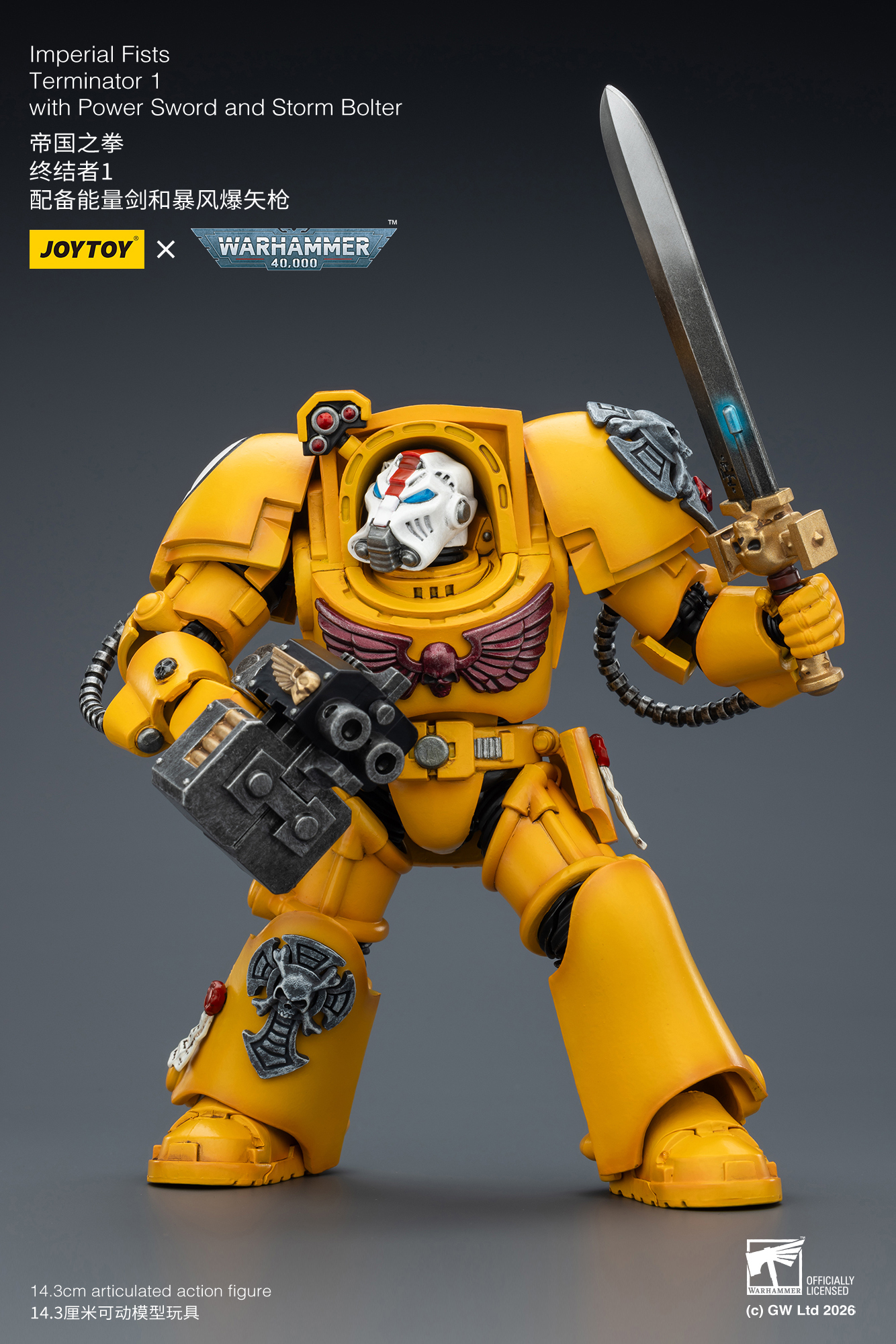 JoyToy WH40K Imperial Fists Terminator Squad