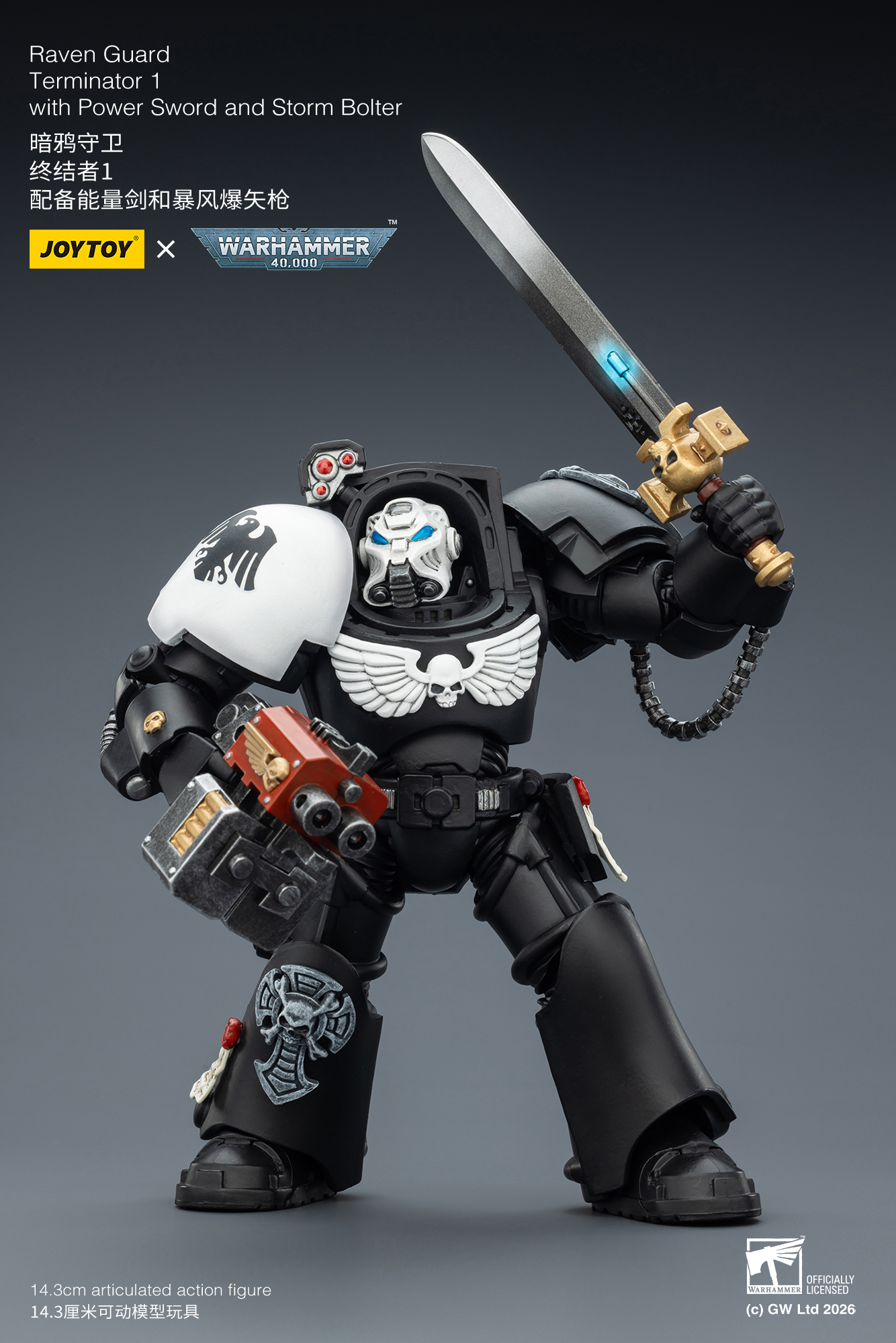 JoyToy WH40K Raven Guard Terminator Squad