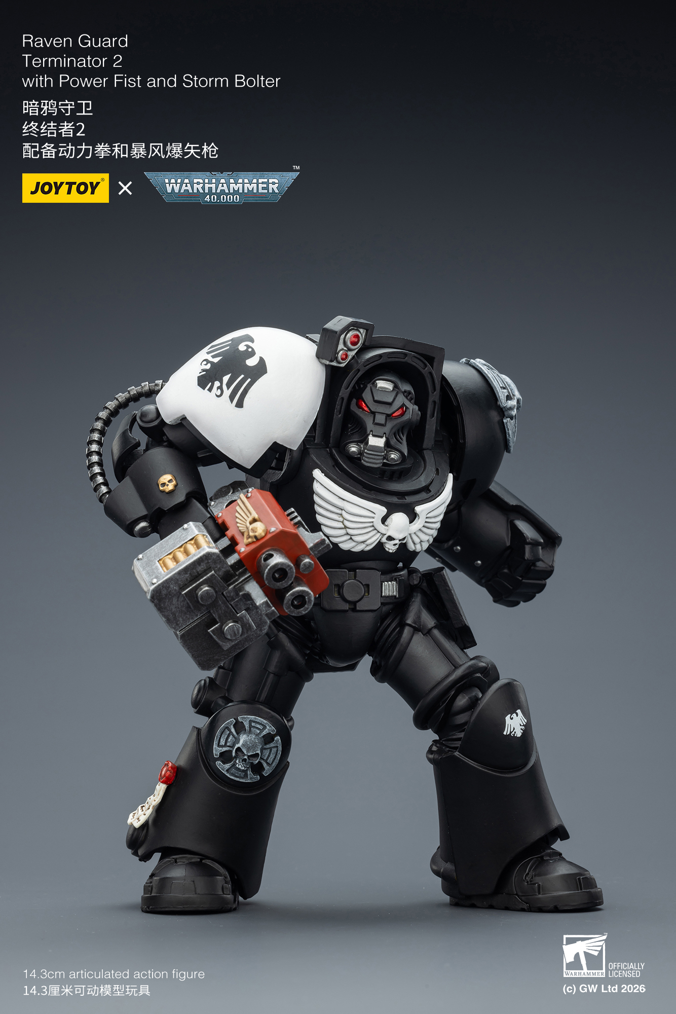 JoyToy WH40K Raven Guard Terminator Squad