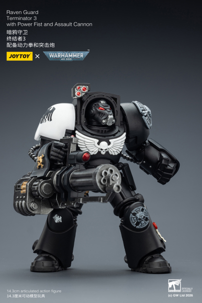 JoyToy WH40K Raven Guard Terminator Squad