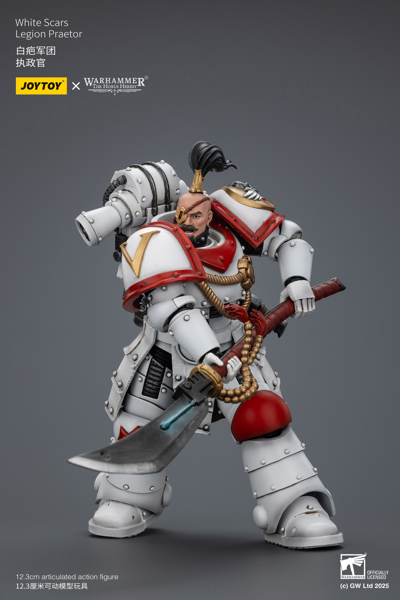 JoyToy Warhammer The Horus Heresey White Scars Legion Praetor
