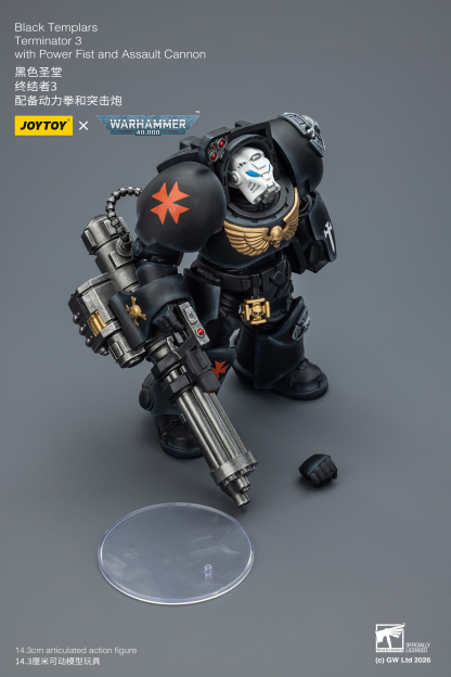 JoyToy WH40K Space Marines Black Templars Terminator Squad