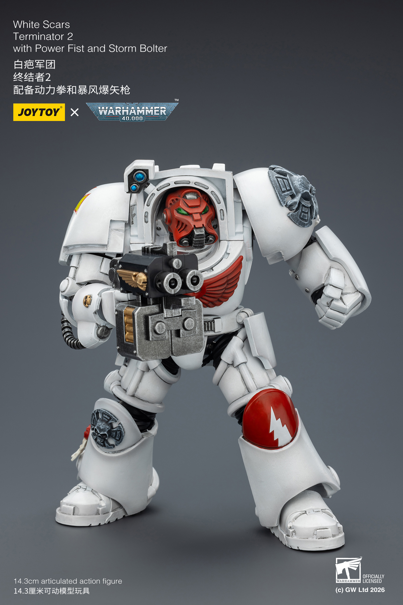 JoyToy WH40K White Scars Terminator Squad