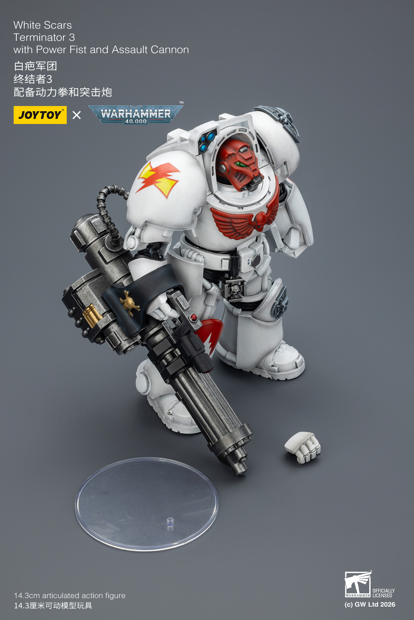 JoyToy WH40K White Scars Terminator Squad