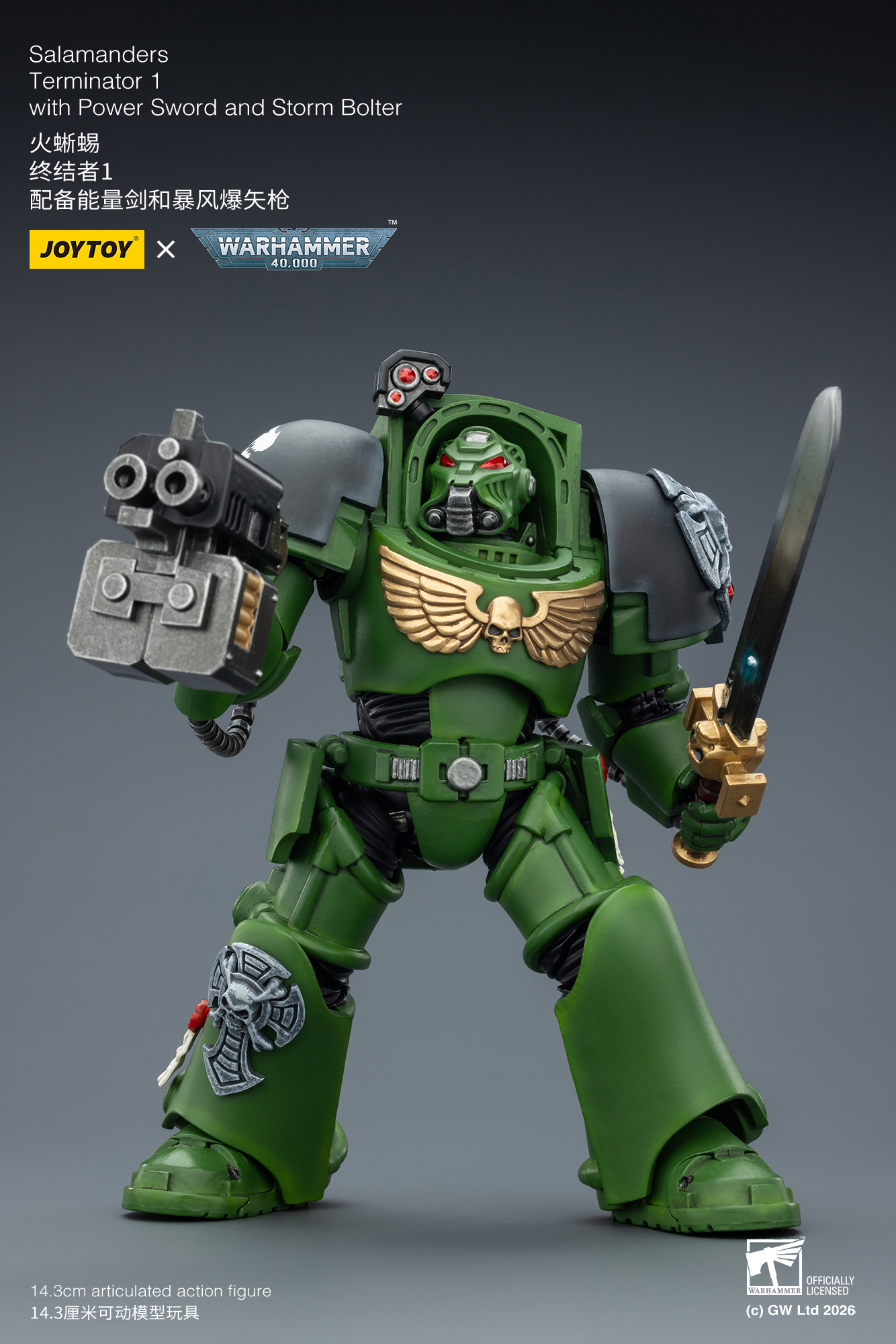 JoyToy WH40K Salamanders Terminator Squad