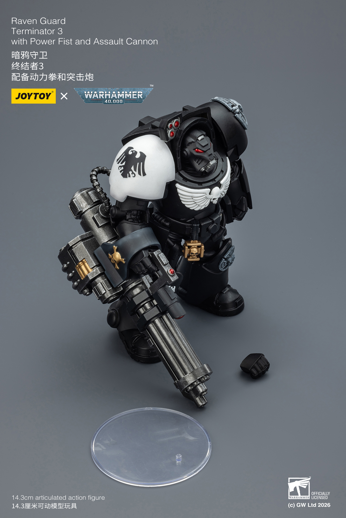 JoyToy WH40K Raven Guard Terminator Squad