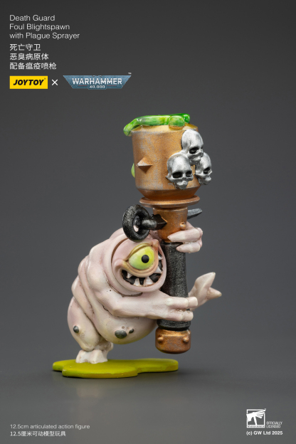 JoyToy WH40K Death Guard Foul Blightspawn with Plague Sprayer