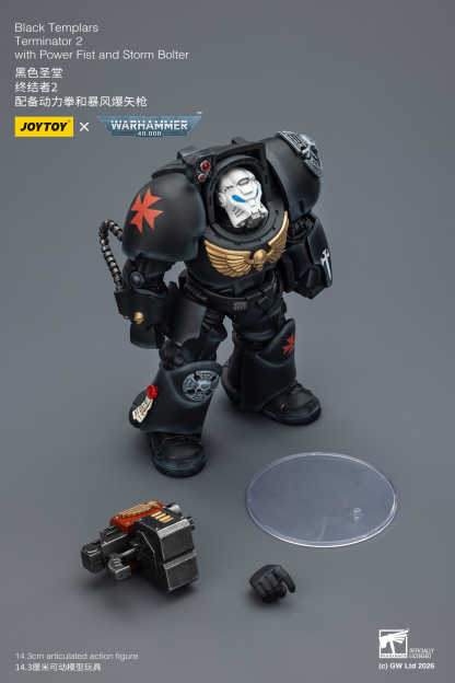 JoyToy WH40K Space Marines Black Templars Terminator Squad