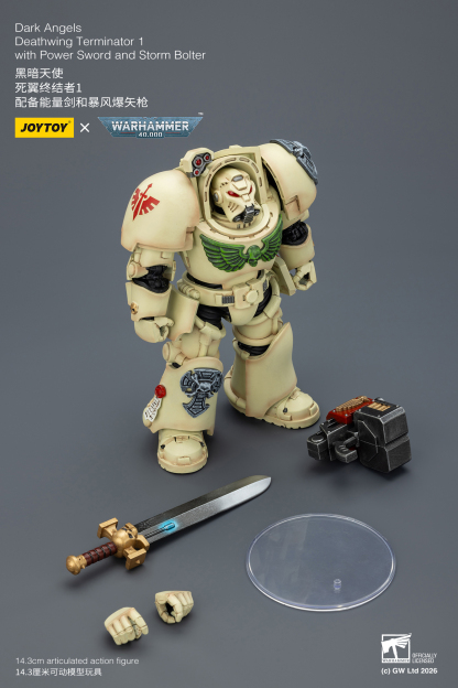 JoyToy WH40K Dark Angels Deathwing Terminator Squad