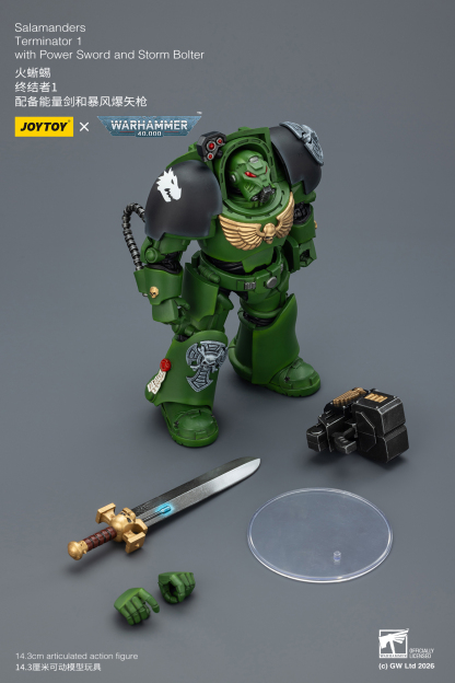 JoyToy WH40K Salamanders Terminator Squad