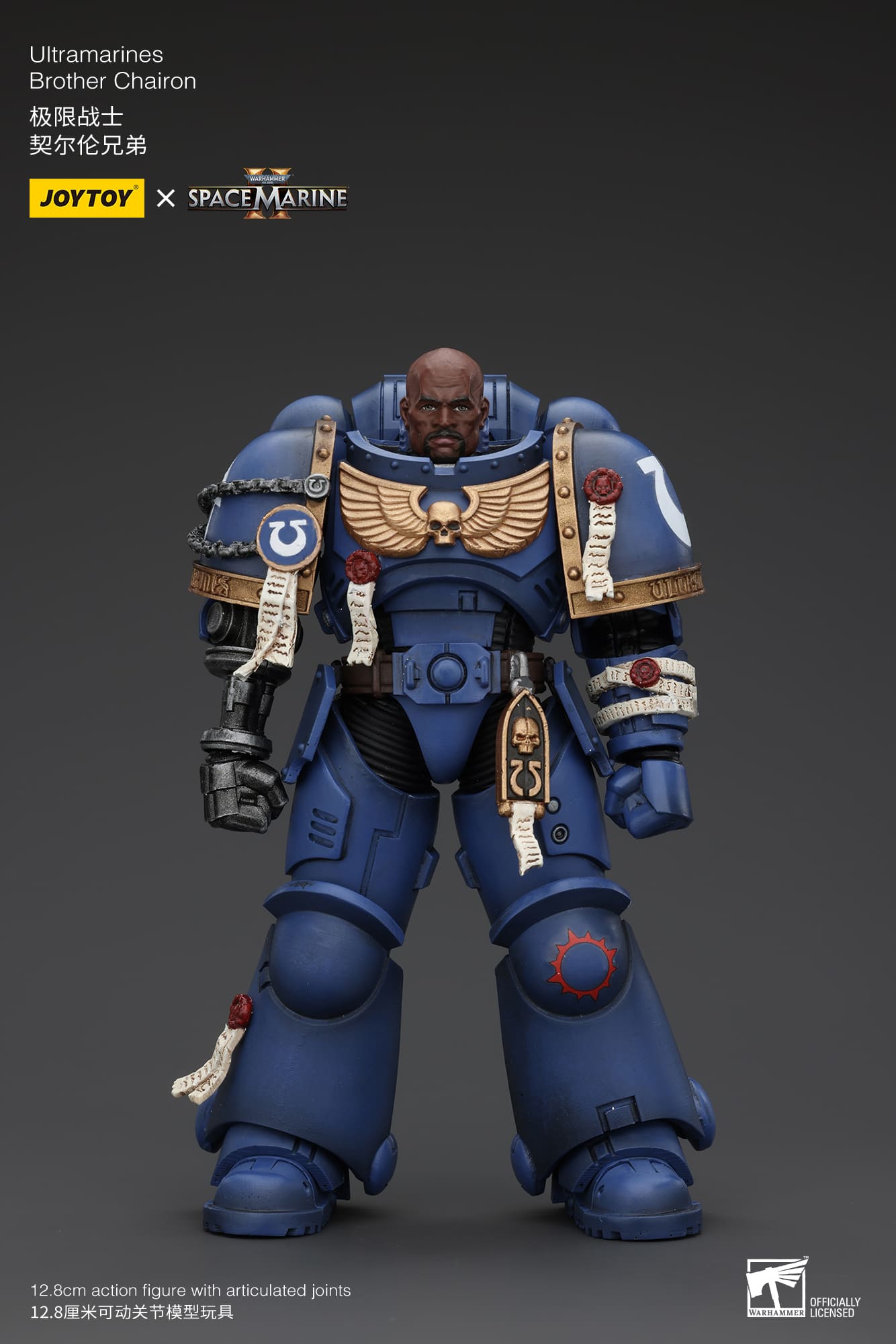 JoyToy WH40K Ultramarines Brother Chairon – Joytoy Figure - JOYTOY