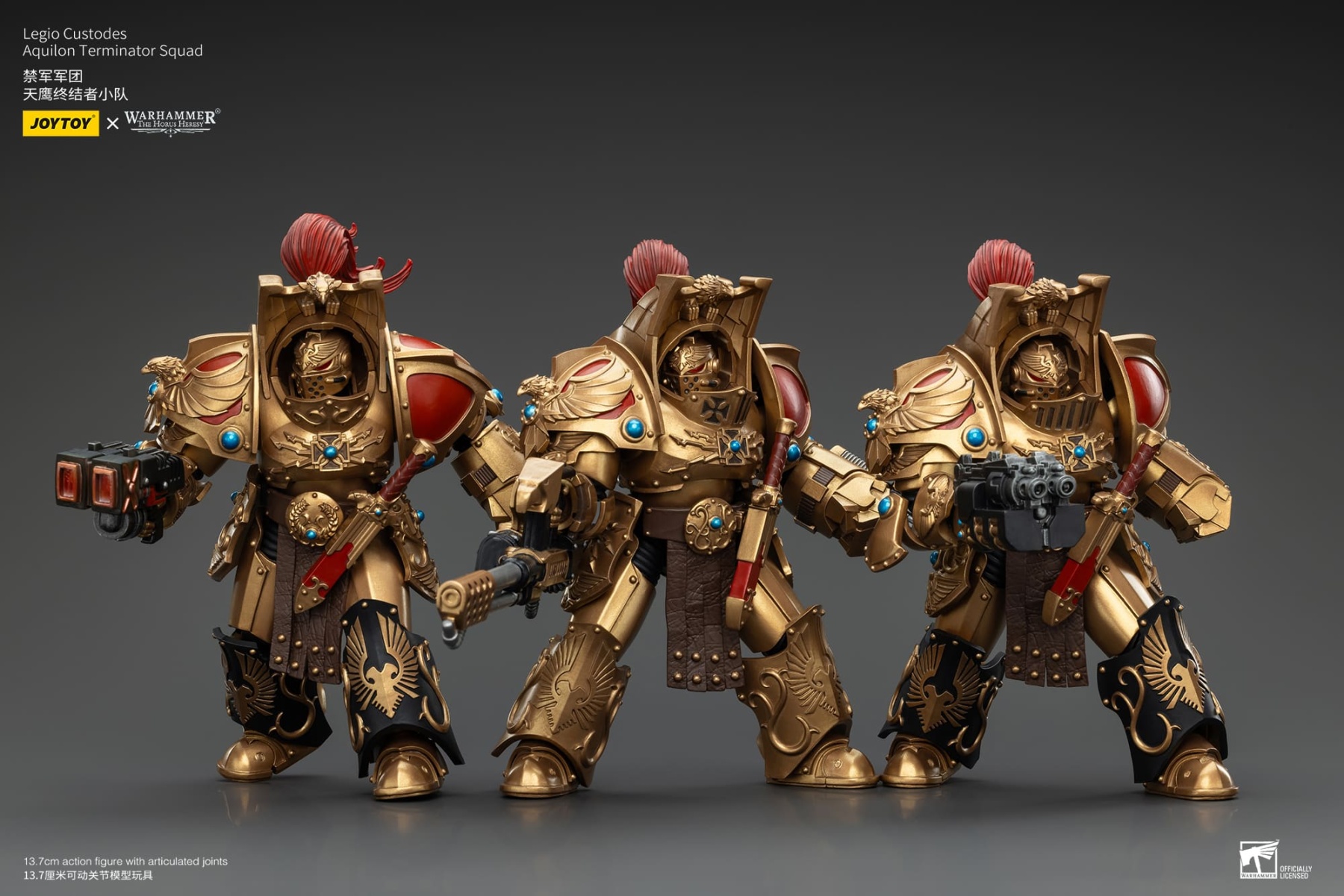 JoyToy WH40K Legio Custodes Aquilon Terminator Squad