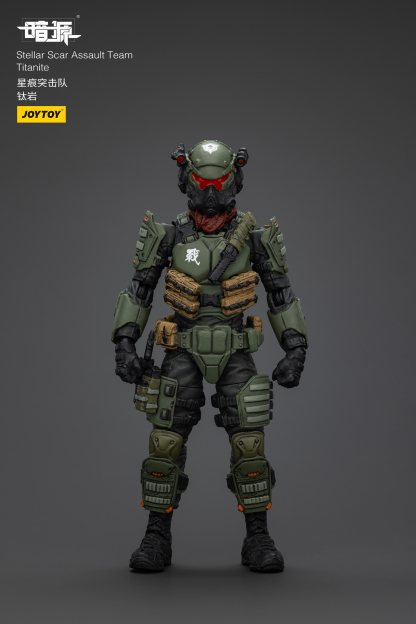 JOYTOY Action Figure Dark Source Stellar Scar Assault Team