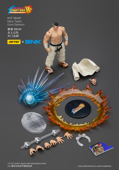 JoyToy King of Fighter 98UM Goro Daimon – Joytoy Figure - JOYTOY