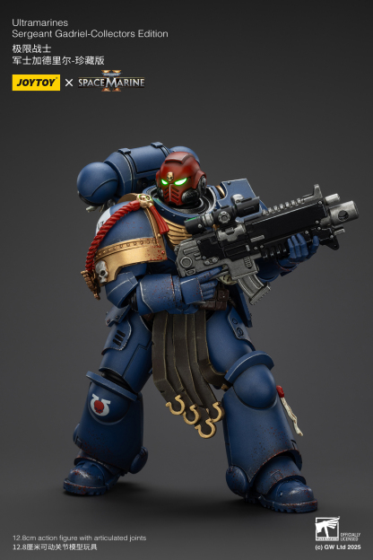 JoyToy WH40K Ultramarines Space Marine 2 Sergeant Gadriel Collectors Edition