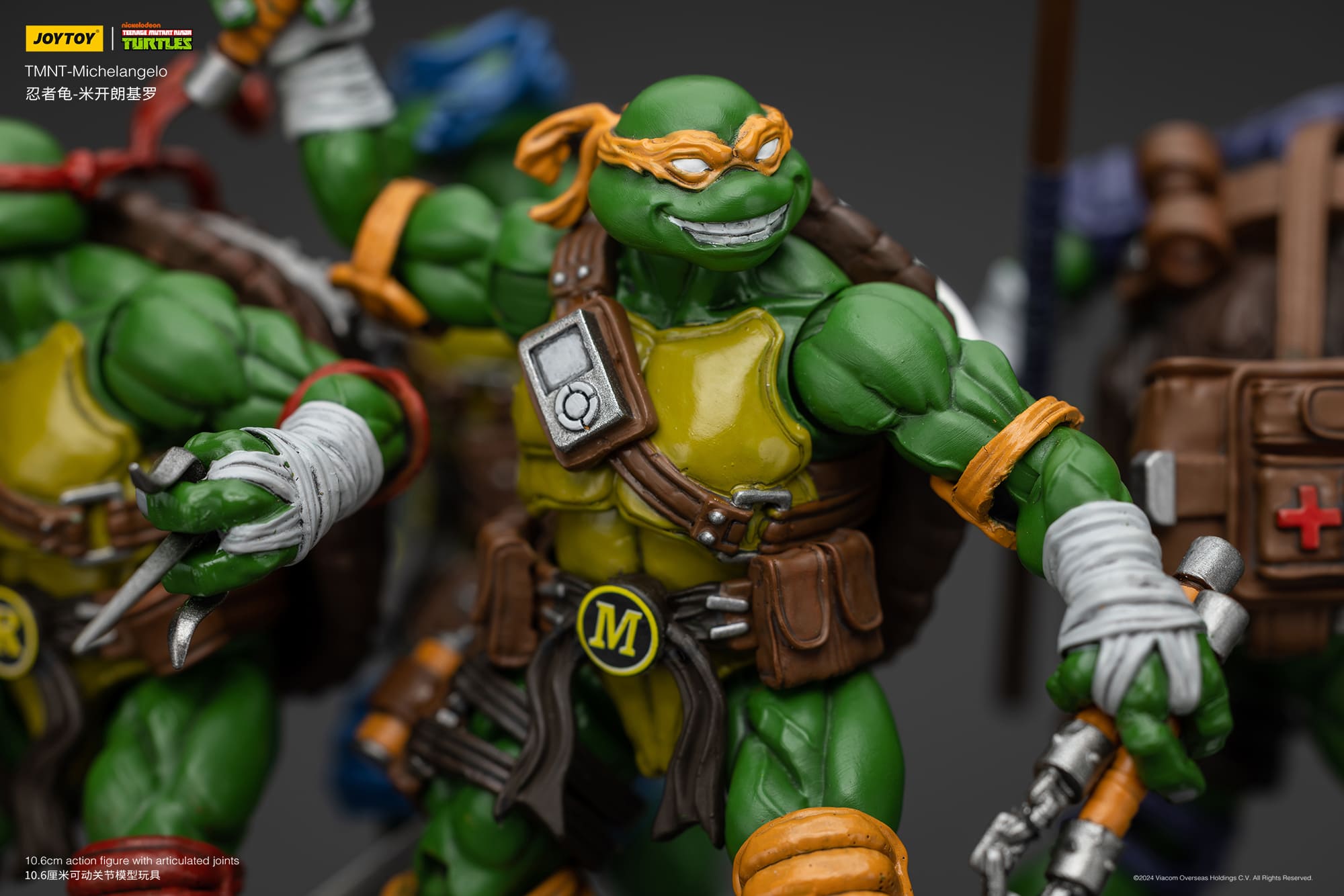 JoyToy TMNT Teenage Mutant Ninja Turtles Michelangelo