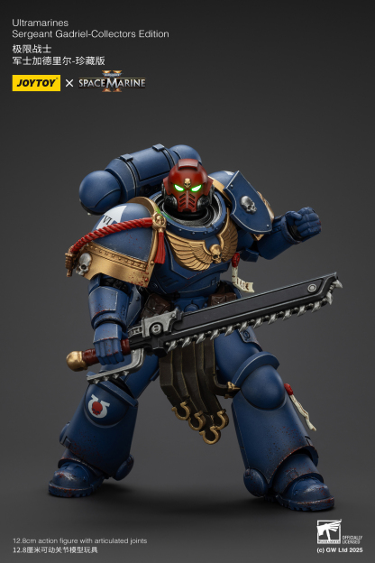 JoyToy WH40K Ultramarines Space Marine 2 Sergeant Gadriel Collectors Edition