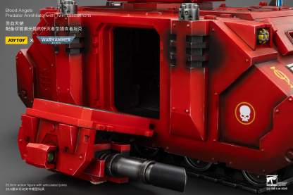 JoyToy WH40K Blood Angels Predator Annihilator with Twin Lascannons