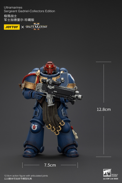 JoyToy WH40K Ultramarines Space Marine 2 Sergeant Gadriel Collectors Edition