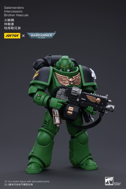 JoyToy WH40K Salamanders Intercessors Brother Haecule