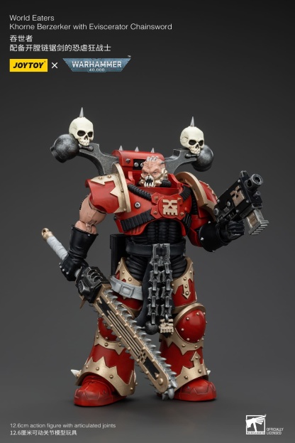 JoyToy WH40K World Eaters Khorne Berzerker Set