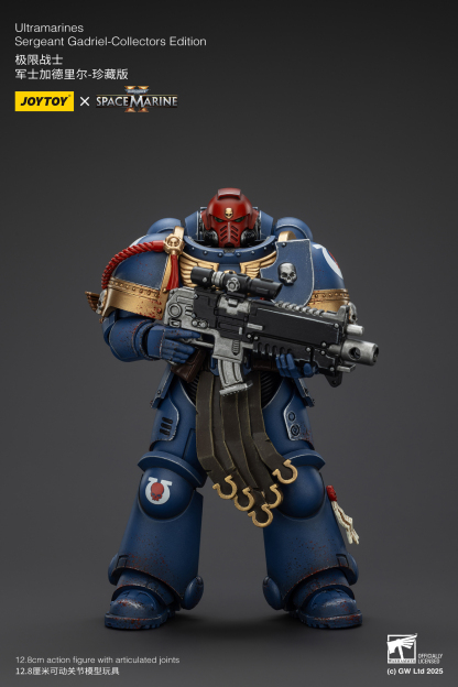 JoyToy WH40K Ultramarines Space Marine 2 Sergeant Gadriel Collectors Edition