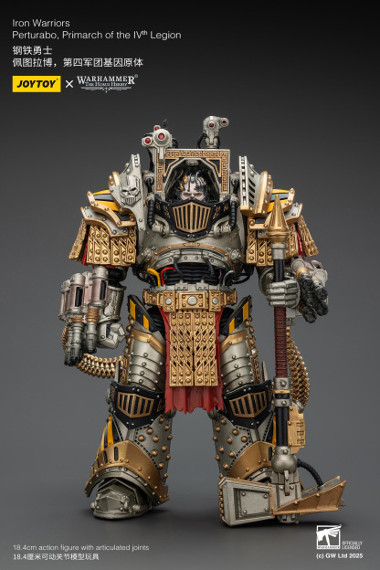 JoyToy WH40K Iron Warriors Perturabo, Primarch of the lVth Legion