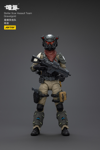 JOYTOY Action Figure Dark Source Stellar Scar Assault Team