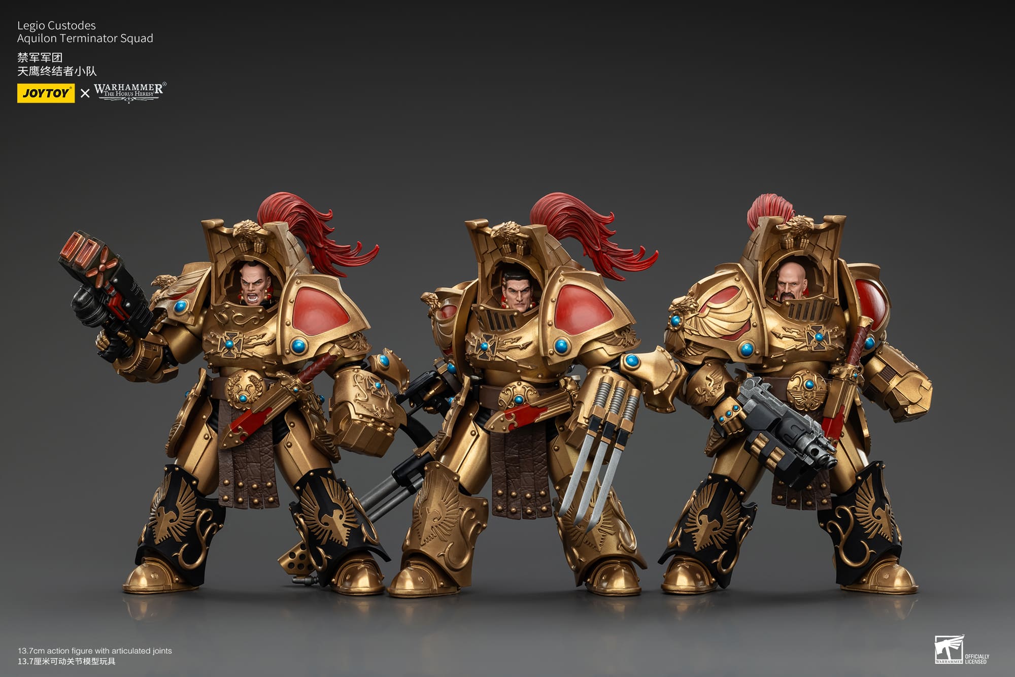 JoyToy WH40K Legio Custodes Aquilon Terminator Squad