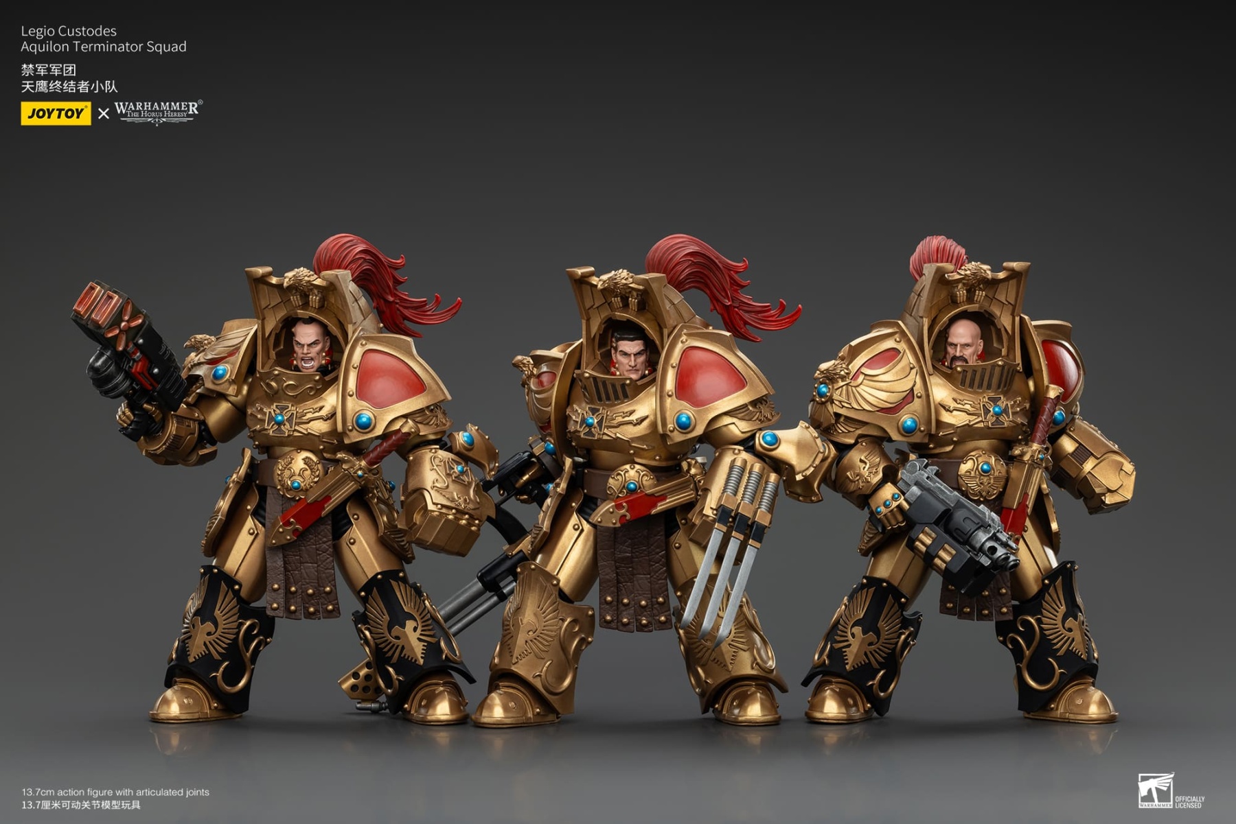 JoyToy WH40K Legio Custodes Aquilon Terminator Squad