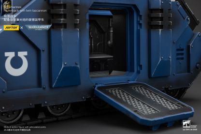 JoyToy WH40K Ultramarines Razorback with twin lascannon