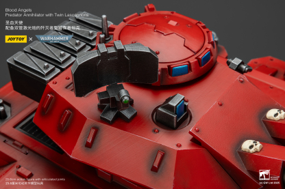 JoyToy WH40K Blood Angels Predator Annihilator with Twin Lascannons