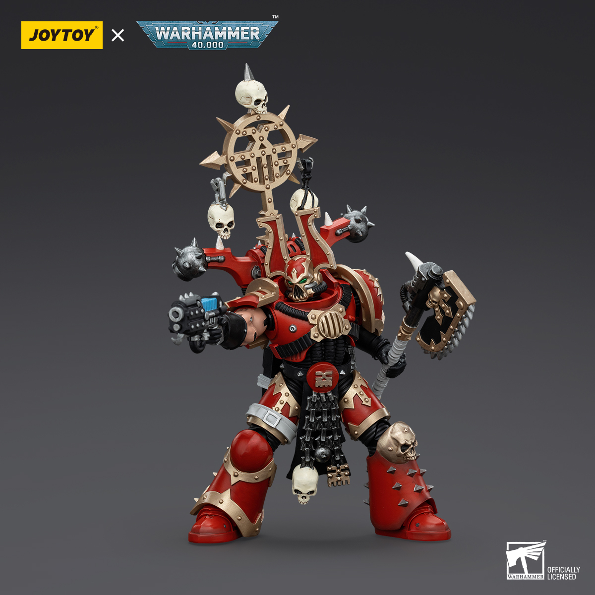 JoyToy WH40K World Eaters Khorne Berzerker Set