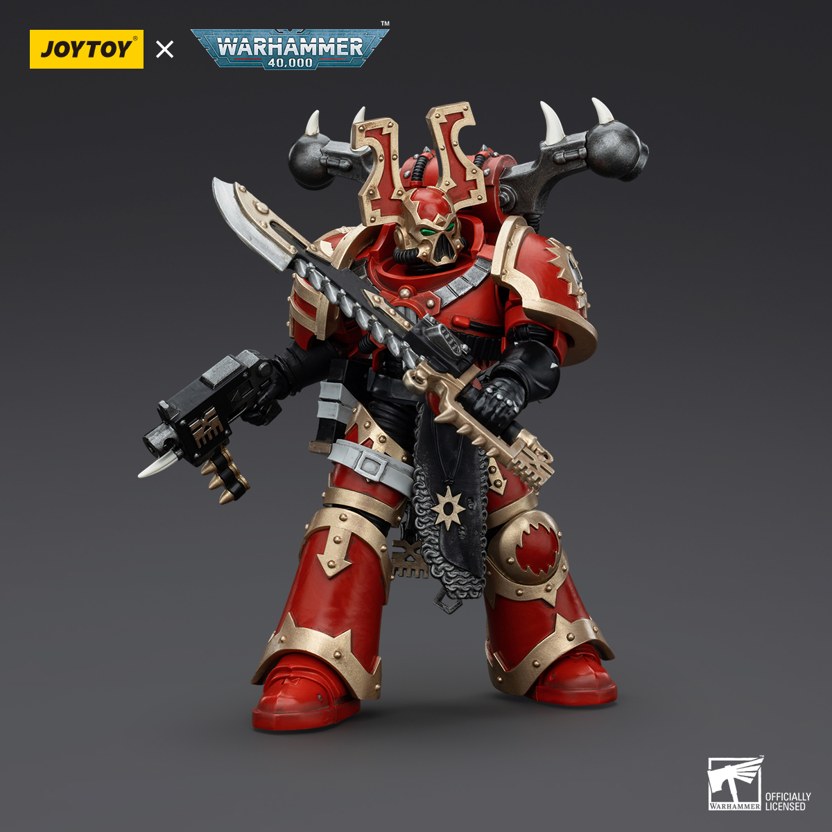 JoyToy WH40K World Eaters Khorne Berzerker Set
