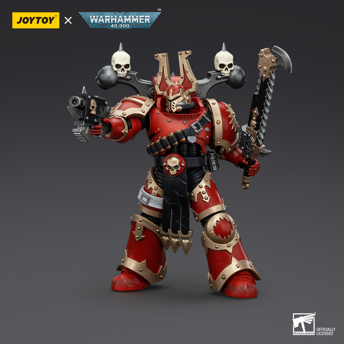 JoyToy WH40K World Eaters Khorne Berzerker Set