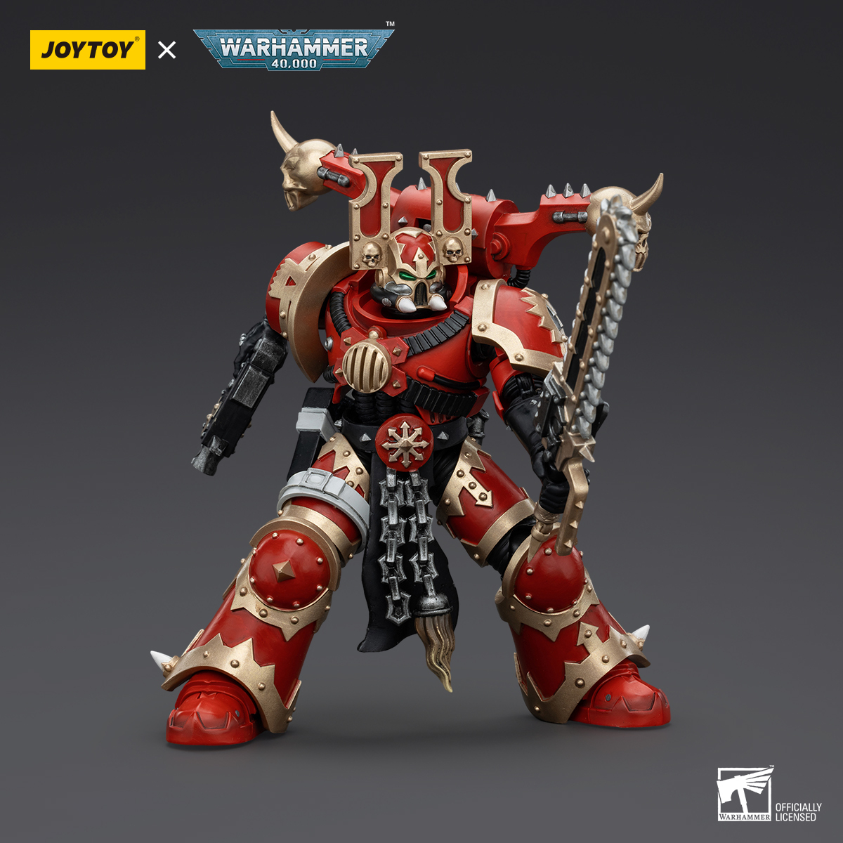 JoyToy WH40K World Eaters Khorne Berzerker Set