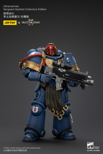 JoyToy WH40K Ultramarines Space Marine 2 Sergeant Gadriel Collectors Edition