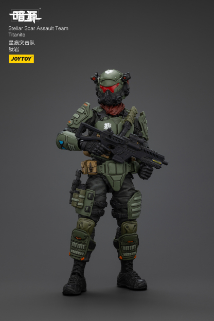 JOYTOY Action Figure Dark Source Stellar Scar Assault Team