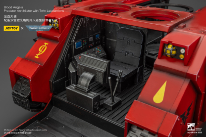 JoyToy WH40K Blood Angels Predator Annihilator with Twin Lascannons