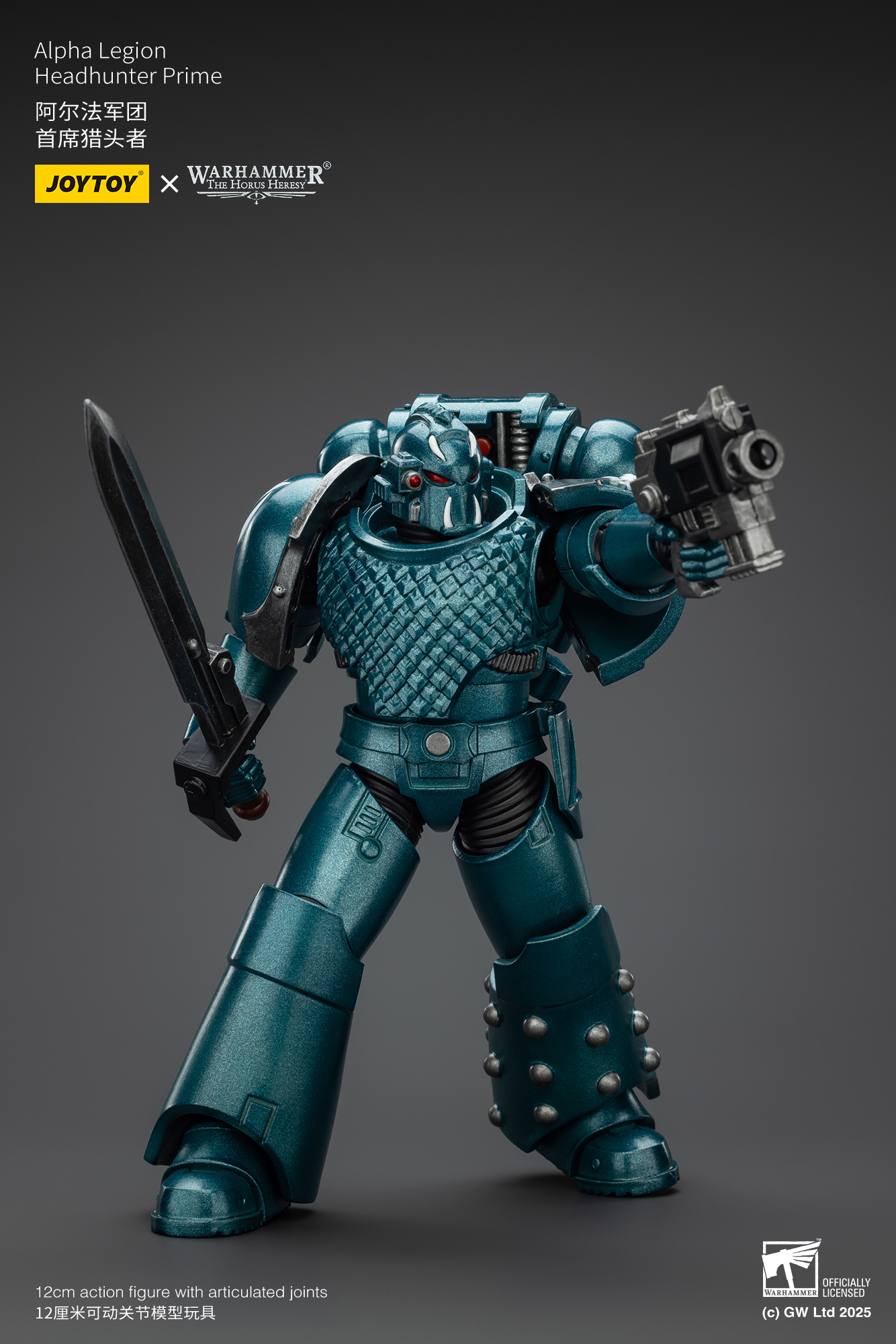 JoyToy WH40K The Horus Heresy Alpha Legion Headhunter Prime