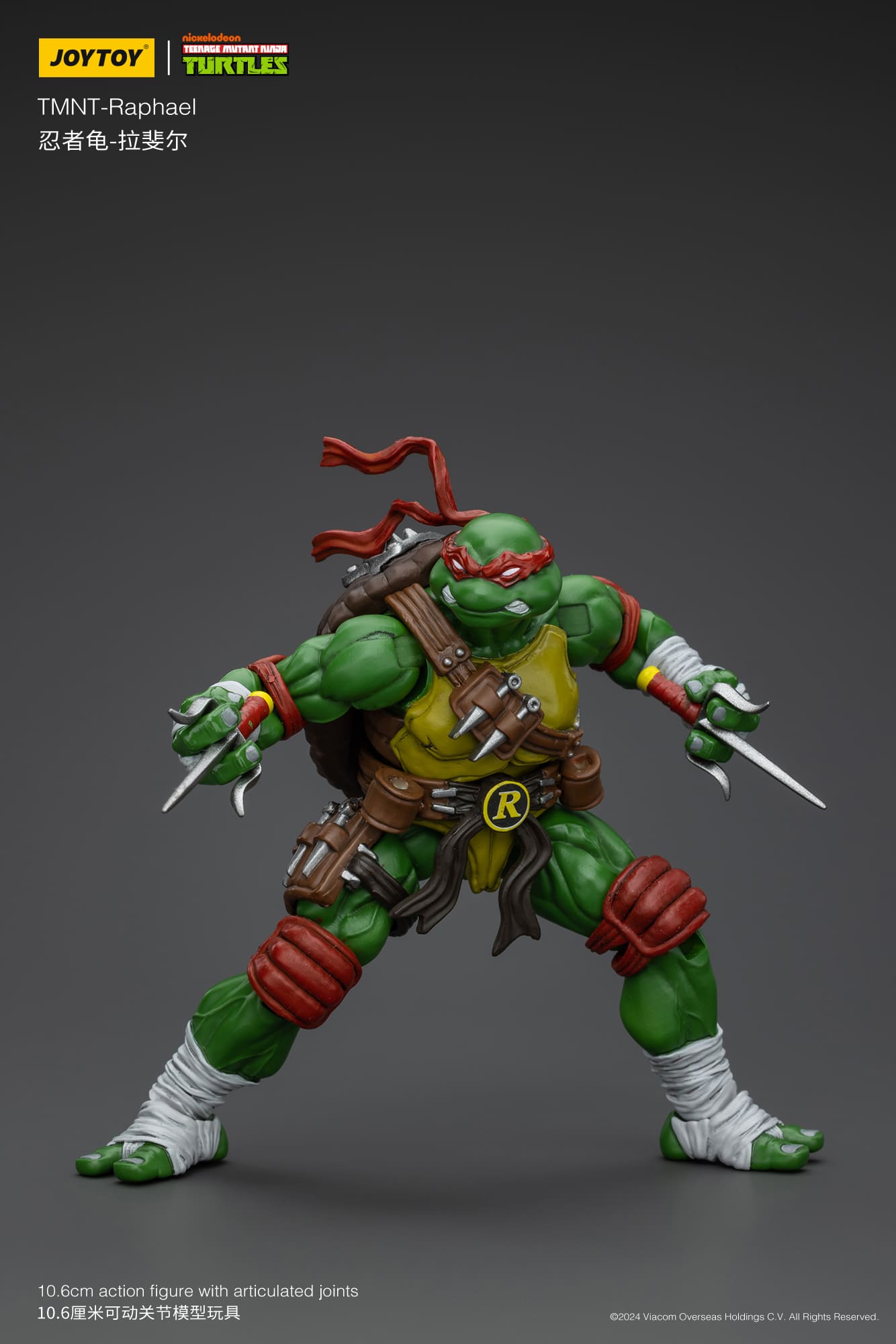 JoyToy TMNT Teenage Mutant Ninja Turtles Raphael – Joytoy Figure