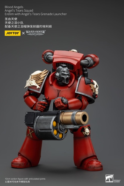 JoyToy WH40K Blood Angels Angel's Tears Squad Erelim with Angel's Tears Grenade Launcher