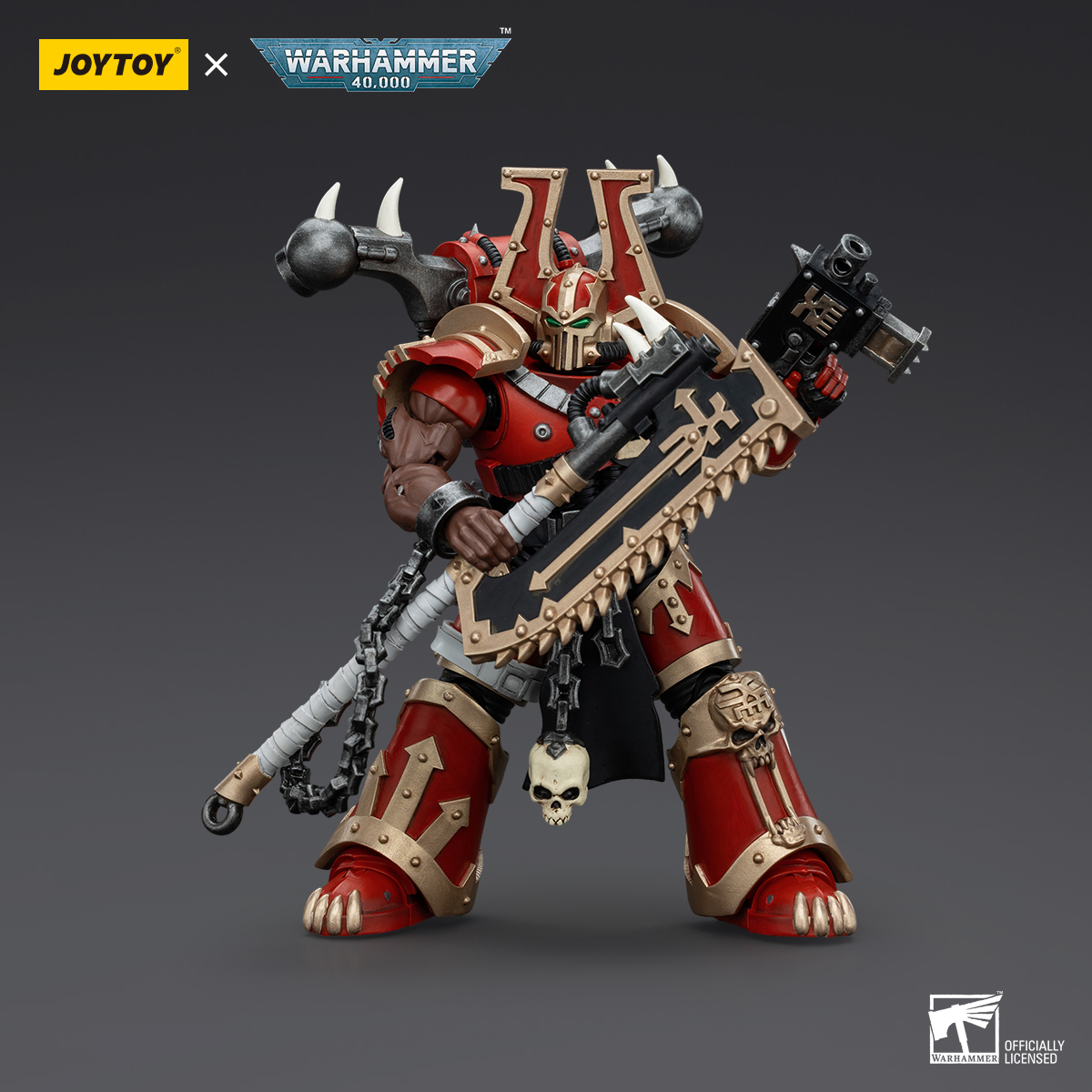 JoyToy WH40K World Eaters Khorne Berzerker Set
