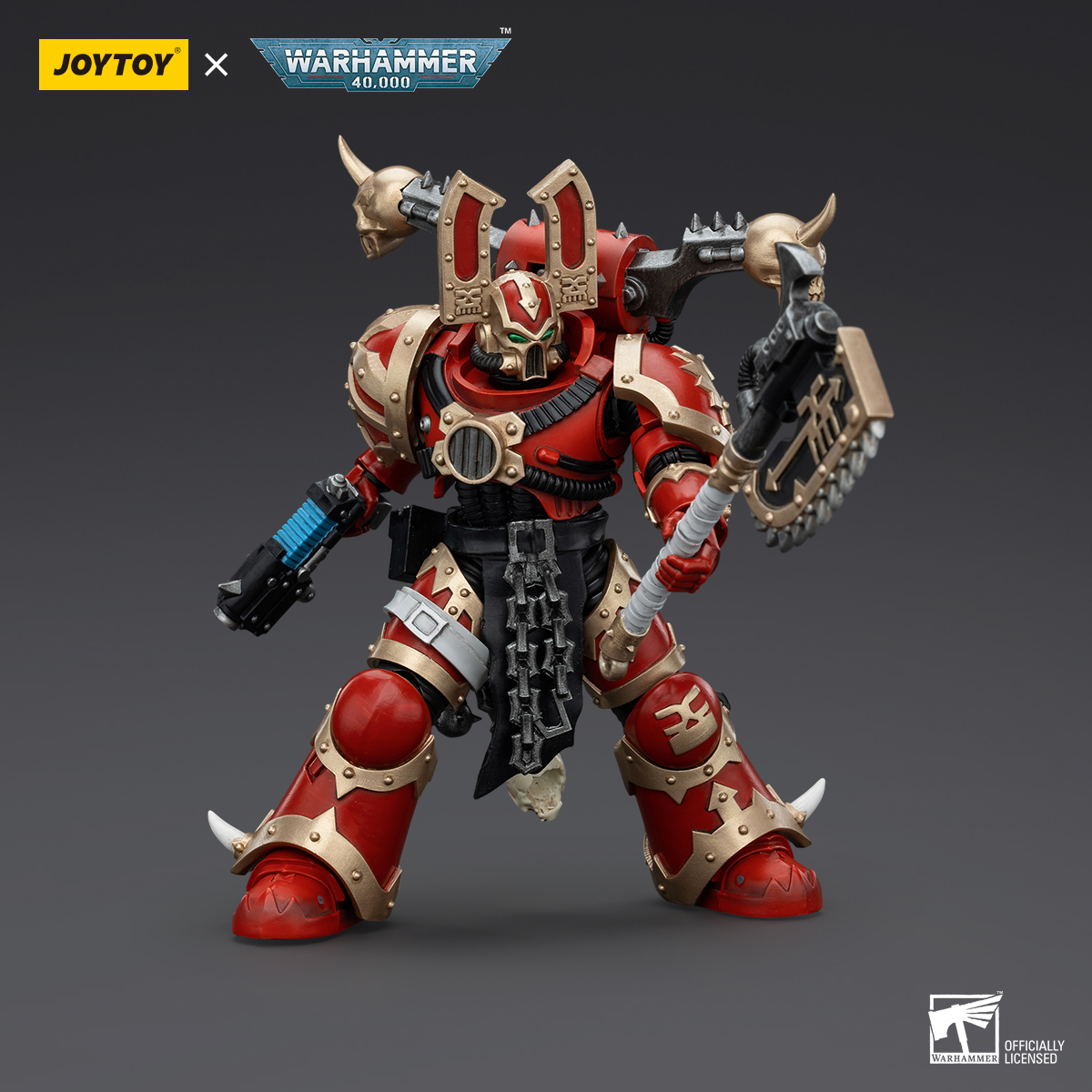 JoyToy WH40K World Eaters Khorne Berzerker Set