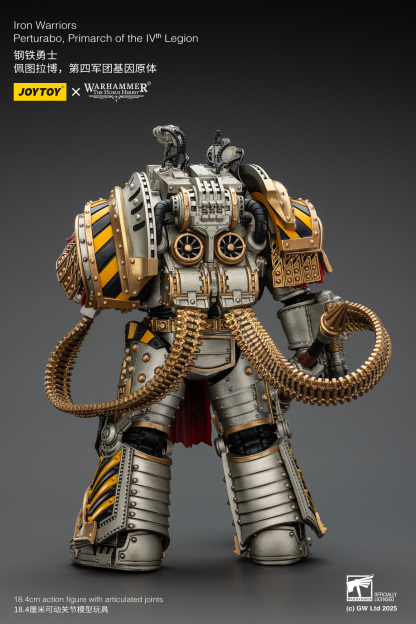 JoyToy WH40K Iron Warriors Perturabo, Primarch of the lVth Legion